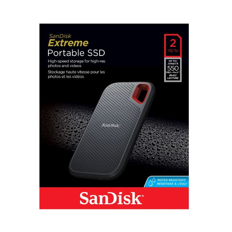 SanDisk Extreme Portable SSD - 2TB